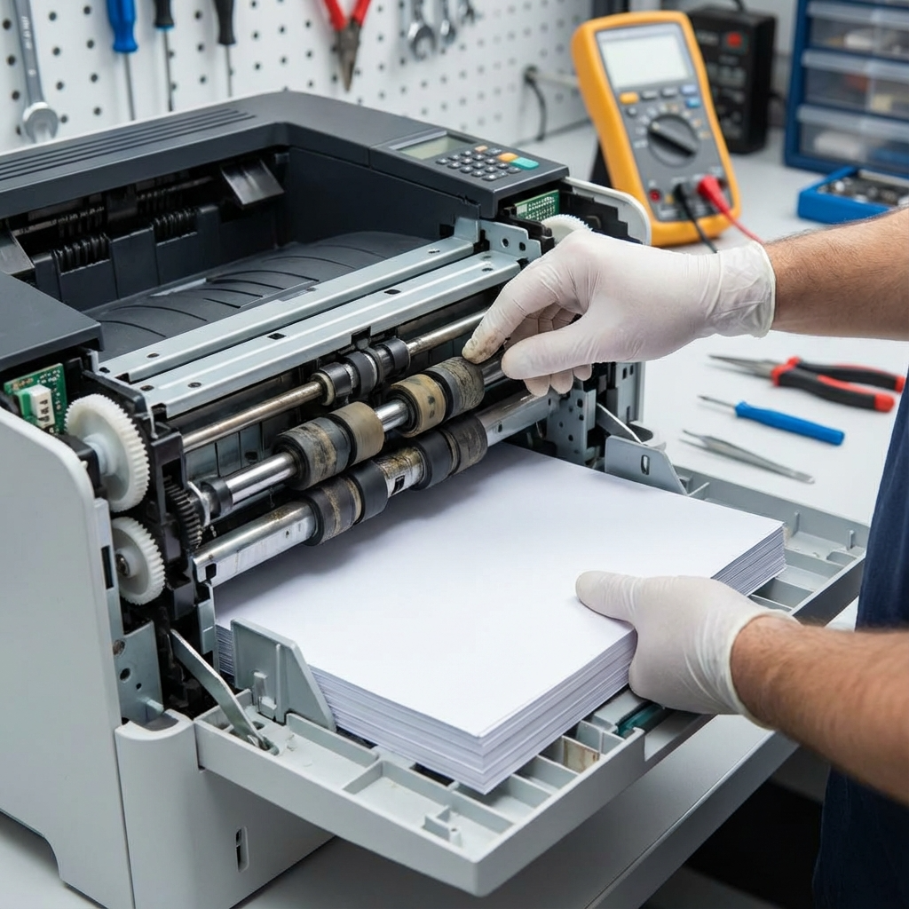 Impressora Não Puxa Papel? Veja as Causas Mais Comuns e Onde Resolver em Goiânia