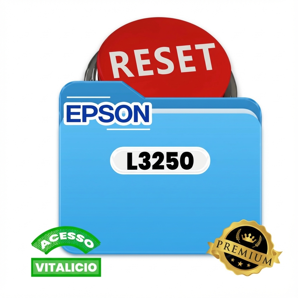 Reset Epson L3250 - Acesso Vitalício