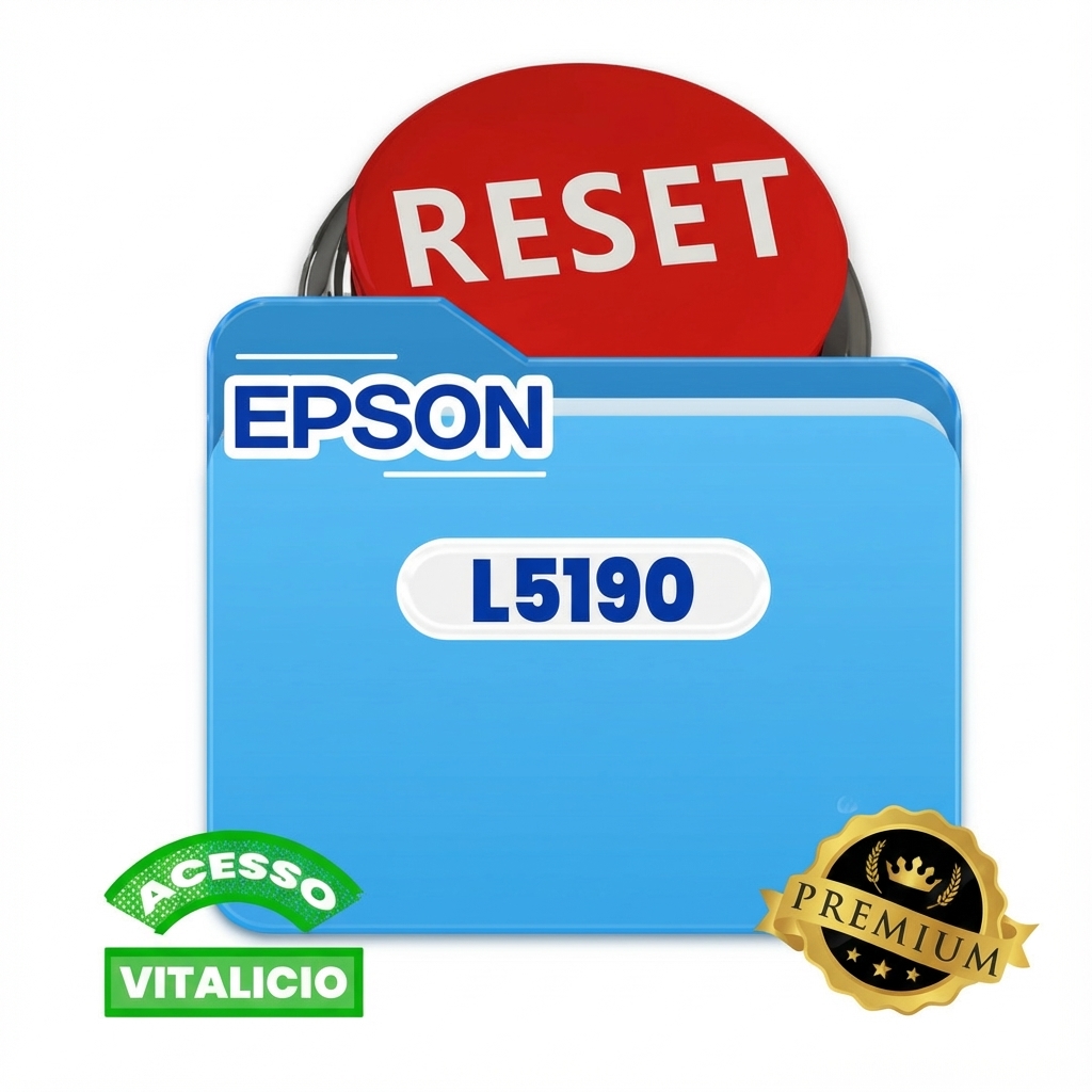 Reset Epson L5190 - Acesso Vitalício